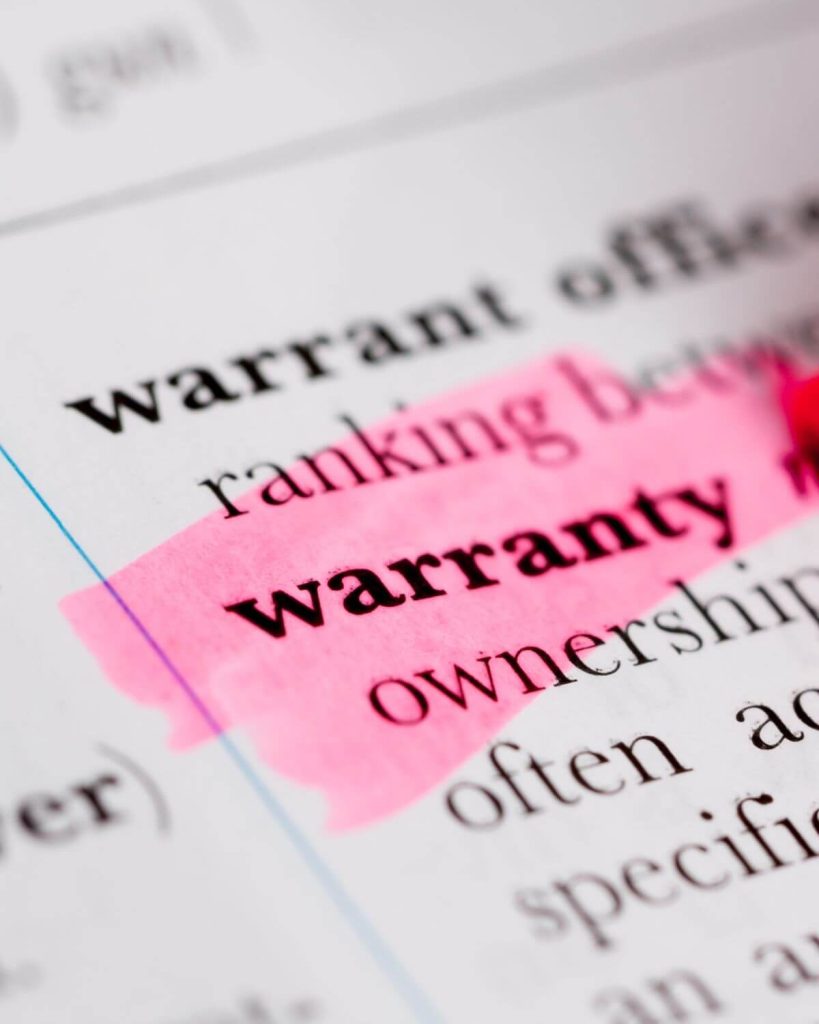 What is covered in home warranty